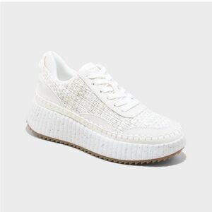 Universal Thread Persephone White Platform Sneakers